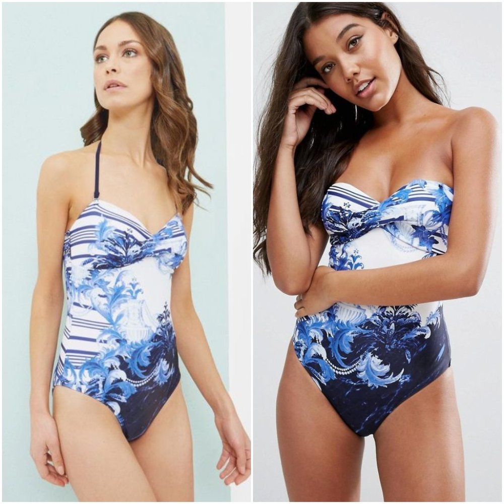 NWT Ted Baker Henrila One Piece Swimsuit